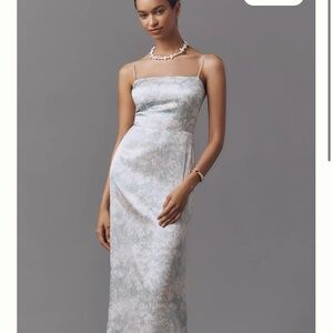 NWT Reformation Frankie Silk Dress